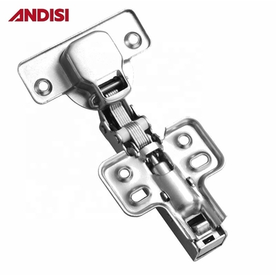 26mm Cup Mini Clip-on Soft Closing Door Hinge for Half Overlay Doors 14-24mm Thick