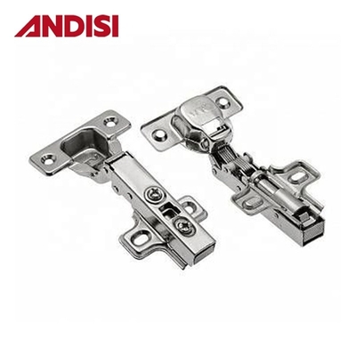 26mm Cup Mini Clip-on Soft Closing Door Hinge for Half Overlay Doors 14-24mm Thick