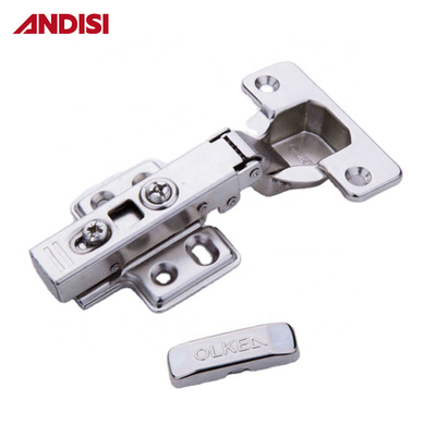 26mm Cup Mini Clip-on Soft Closing Door Hinge for Half Overlay Doors 14-24mm Thick