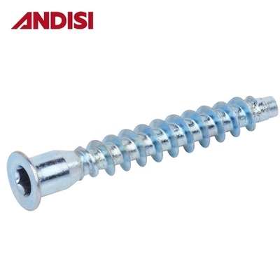 OEM Customized Support Steel Cross Hexagon Head Phillips Flat Head Euro Confirmat Screw