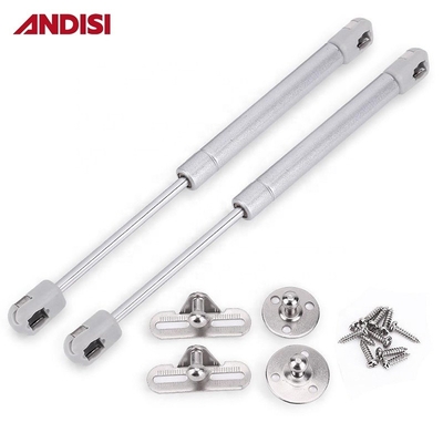 Kitchen Unit Lid Stay Gas Strut 80N 100N Furniture Hydraulic Cabinet Silver/White/Black
