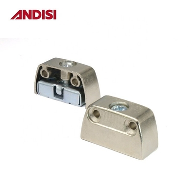 Home Office Furniture Connector Zinc Alloy Cam Lock for Wood Joint Corner Cabinet Bracket