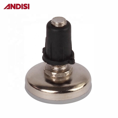 Adjustable Furniture Legs with M6 M8 Threaded Rubber Feet Nylon Plastic Material