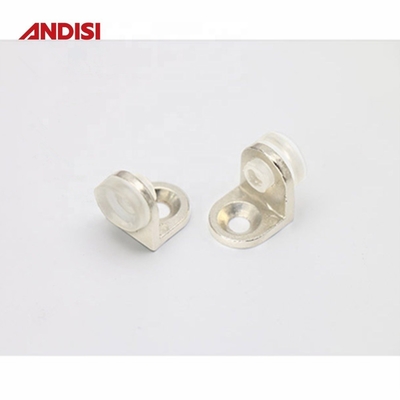 Zinc Alloy Connectors Shelf Supports for Furniture Hardware Glass Clamp Bracket Holder