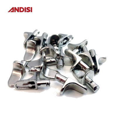 Stable Zinc Alloy Shelf Bracket Supports for Wooden Cabinet Board Holder Wardrobe