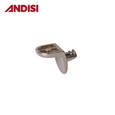 Stable Zinc Alloy Shelf Bracket Supports for Wooden Cabinet Board Holder Wardrobe