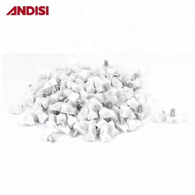 Other Furniture Hardware 5mm Plastic Shelf Support Pins for Cabinet Board Glass Holder