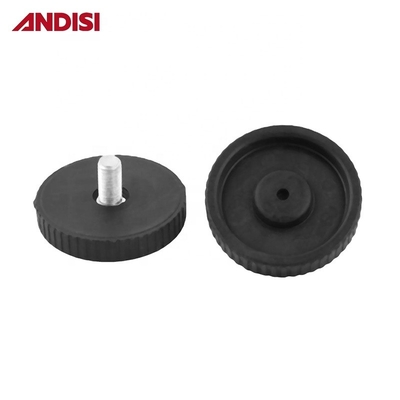 Steel and Nylon Furniture Footing with Non-Slip Manual Height Adjustable Screw-In Glide
