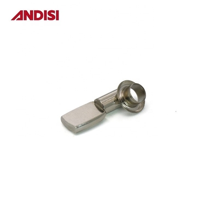 Nickel Plated Spoon Shape Metal Bracket 5mm Shelf Support Pegs for Furniture Cabinet