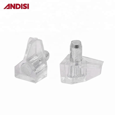 Nickel Plated Cupboard Shelf Supports Pegs for Furniture Cabinet 5mm Metal Pin