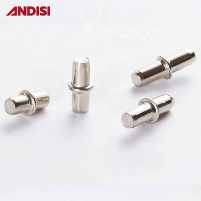 Nickel Plated/Zinc Plated Shelf Support Stud Shelf Pin Brackets for Shelves 5mm 6mm