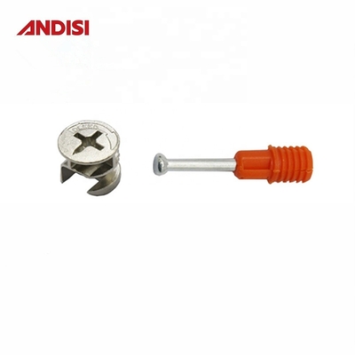 Plastic Bolt Mini Fix Cam Lock Fastener Connecting Quick Assembly Expanding Dowels