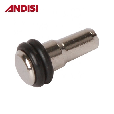 Cabinet Steel Rubber Ring Glass Shelf Support 5mm Stud Holder Bracket Shelf Pin