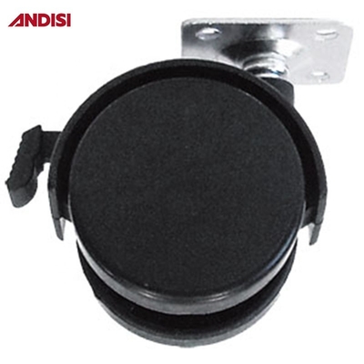 Steel Nylon Wheel Office Chair Castor Roller for Modern Design Style Cabinet Diameter 30/40/50 mm