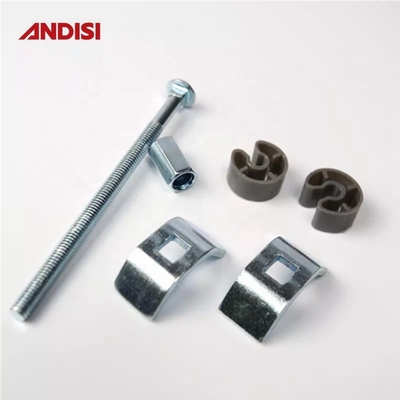 Modern Design Steel PP M6 Wood Connectors for Kitchen Cabinet Joint Worktop Connection