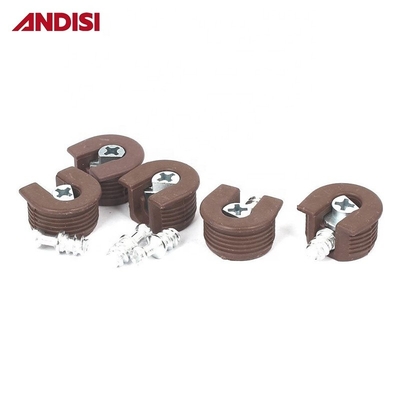 ANDISI Furniture Fittings Cabinet Wood Mini Fix Connecting Bolt for Shelf Connector