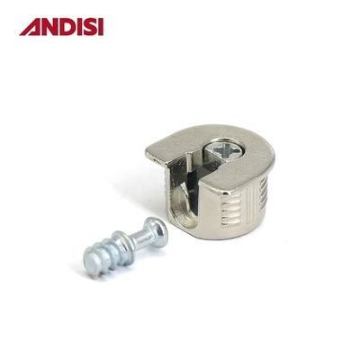 Zinc Alloy 20mm Thread Cam Lock Mini Fix Shelf Support Holder for Furniture Connector