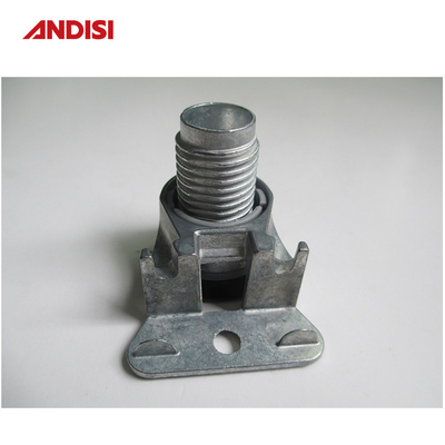 Table Chair Legs with M8 Screw-in Glide Self Leveling Adjustable Feet Metal Type Iron