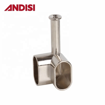 Convenient Wardrobe Tube Holder End Support for Closet Rods and Clothes Hanging Rails