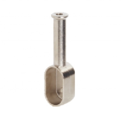 Convenient Wardrobe Tube Holder End Support for Closet Rods and Clothes Hanging Rails