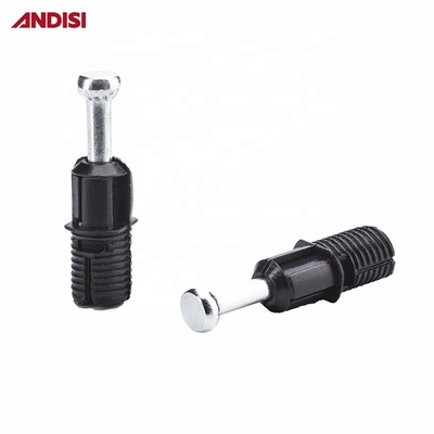 Furniture Connector M8 M10 Quick Assembly Mini Fix Mounting Bolt Steel Plastic Dowels