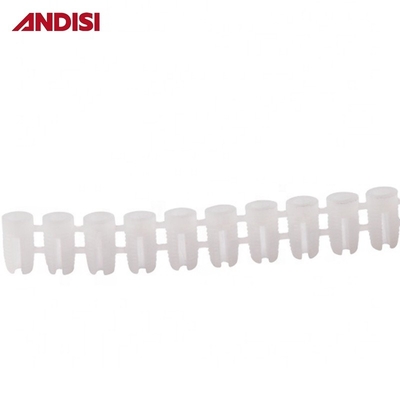Furniture Mini Fix Transparent Plastic Expanding Sleeve Connecting Nylon Nut for Screw