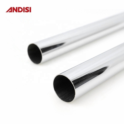 25mm 30mm 50mm Chrome Plated Wardrobe Tube Iron Closet Hanging Rail Rod for Clothes