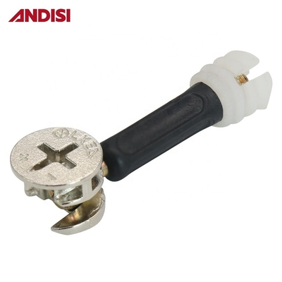 Modern Furniture Eccentric Connecting Fitting Dowel Nut Assembly for Easy Knock Down