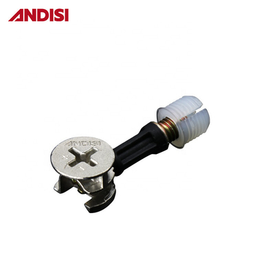 Modern Furniture Eccentric Connecting Fitting Dowel Nut Assembly for Easy Knock Down