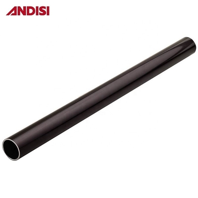 Stylish Matt Black Wardrobe Tube for Closet Rod and Clothes Hanging Rail Long-Lasting