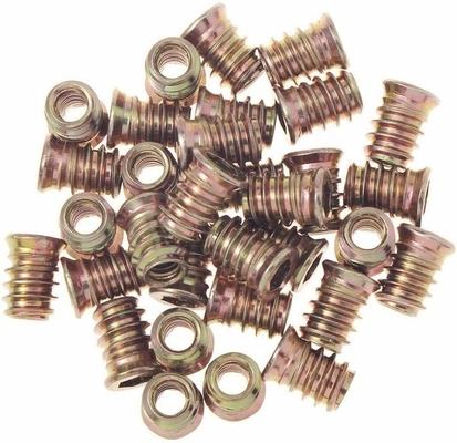 Mail Packing Y Hex Drive Fixing Threaded Insert Wood Furniture Screw Insert Nut