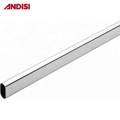 Modern Design 3M Chrome Wardrobe Tube and Hanging Rod for Wardrobe Fittings Accessories
