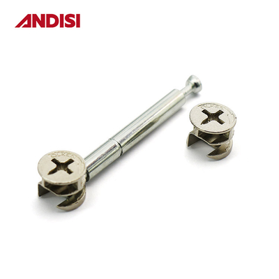 Modern Design Steel Furniture Assembly Cam Dowel Bolt Kit Double Headed End Cam Rod Screw