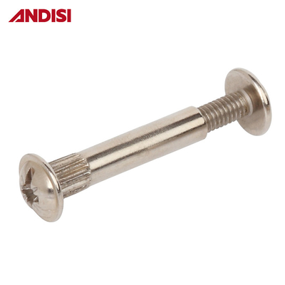 27-45mm Length Furniture Cabinet Connecting Joint Bolt Slotted Combination Screw
