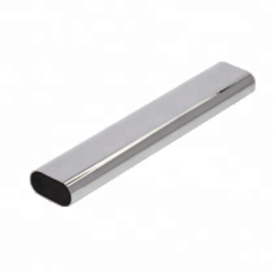 Easy Installation Mail Packing Wardrobe Clothes Hanging Rail with Oval Steel Tube