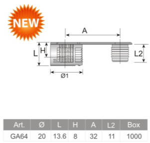 Zinc Plated White/Brown Color Nylon Finish Cabinet Corner Connector for Other Furniture