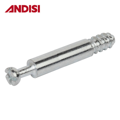 Furniture Connecting Bolt Mini Fix Screws Dowel 33/36/46mm Zinc Plated Steel M4 Modern Hardware